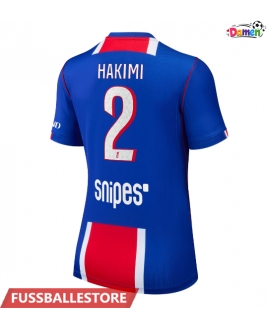 Günstige Paris Saint-Germain Achraf Hakimi #2 Heimtrikot Damen 2026-27 Kurzarm